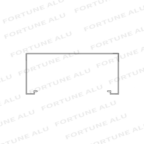Powder Coated Aluminum Profiles Extrusion for Windows Doors Thailand Market