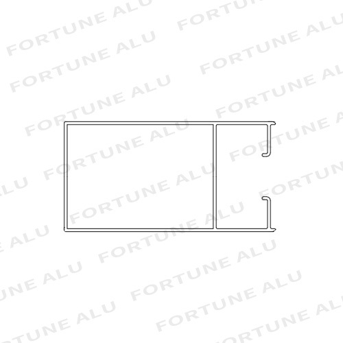 Custom Thailand Aluminum Extrusion Profiles for Window Doors High Quality