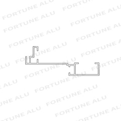 Israel Market Powder Coated Aluminum Alloy Extrusion Profiles China Factory