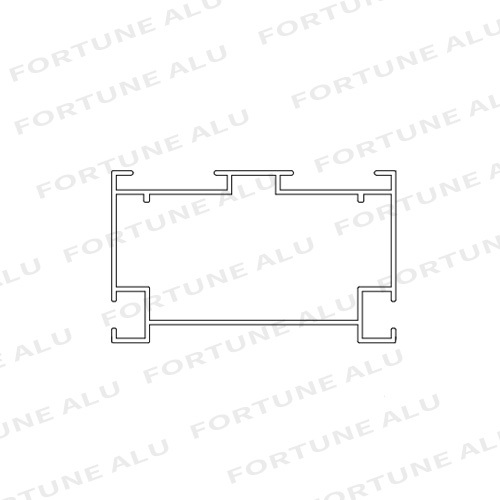 6063 T5 Alloy Aluminum Window Extrusion Profiles from China Factory