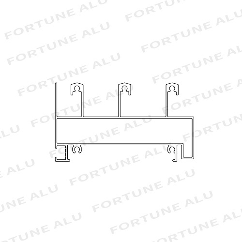 Custom Israel Market Aluminum Extrusion Profiles for Windows and Doors Wholesale Factory Price