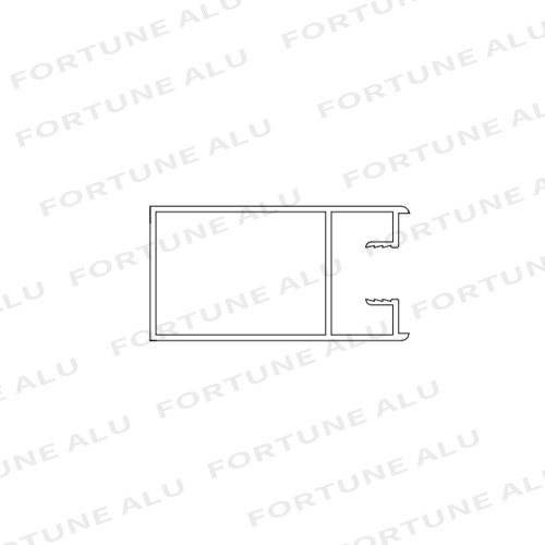 Aluminum Extrusion Sections Profiles for Windows Doors Wholesale Ecuador