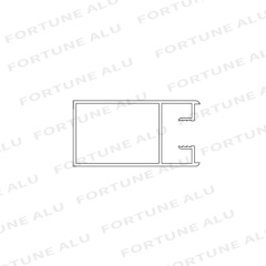 Aluminum Extrusion Sections Profiles for Windows Doors Wholesale Ecuador