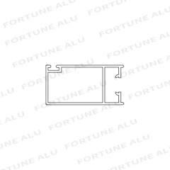 Ecuador Market 6063 T5 Aluminum Extrusion Profiles for Windows and Doors China Factory