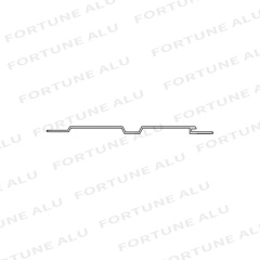 Customized China Aluminum Extrusion Profiles Window Section to Ecuador