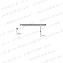 Aluminum Section Profiles for Windows Doors China Factory Ecuador Market