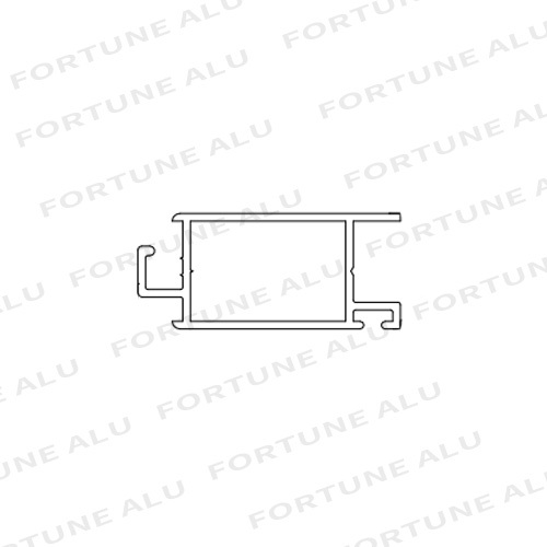 Aluminum Section Profiles for Windows Doors China Factory Ecuador Market