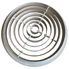 Adjustable Aluminum Multi-Ring Jet Air Diffuser for Long-Throw HVAC Applications