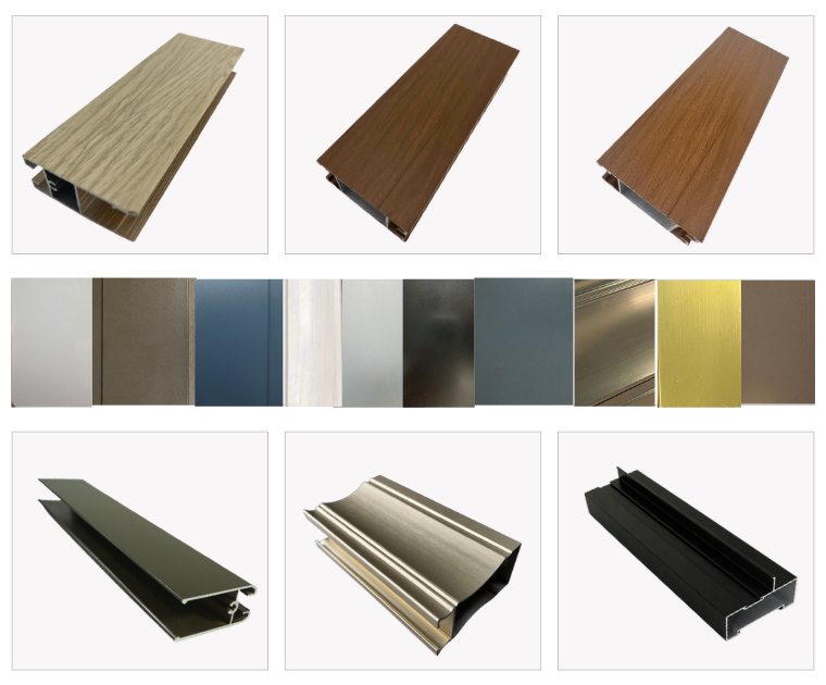 Surface treatment process - multiple color samples
