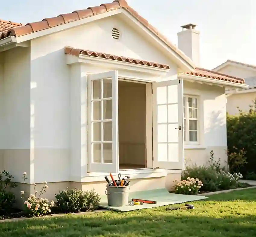 Aluminum window installation