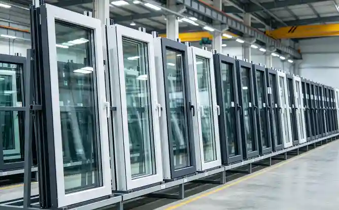 Aluminum extruded window