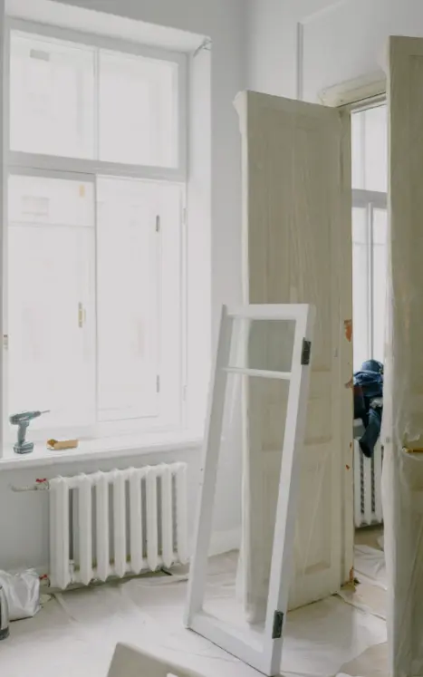 Removal of aluminum windows