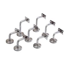 Stainless Steel Stair Handrail Wall Bracket / Handrail Support Bracket