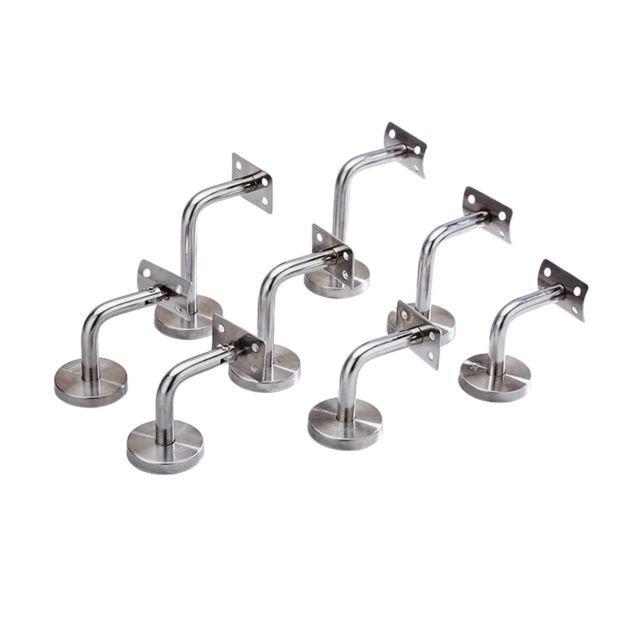 Stainless Steel Stair Handrail Wall Bracket / Handrail Support Bracket