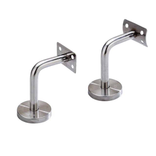 Stainless Steel Stair Handrail Wall Bracket / Handrail Support Bracket