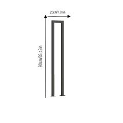 Decorative Stair Railing Post With Base Plate