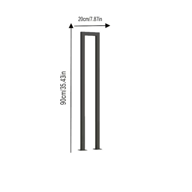 Decorative Stair Railing Post With Base Plate