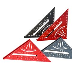 Aluminum Triangle Ruler / Speed Square (Multi-Angle Marking Tool)