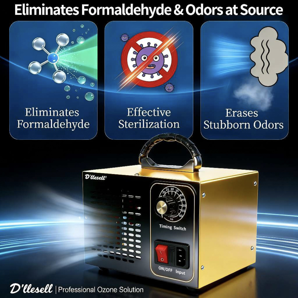 Ozone Generator 60g/32g Air Purifier Ozonator Home Ozone Air Cleaner Remove Odor O3 220V Disinfection Sterilization