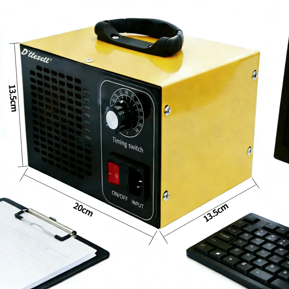 Professional Ozone Generator – Remove Formaldehyde, Kill Bacteria & Eliminate Odors | Safe for Home, Office, Restaurant