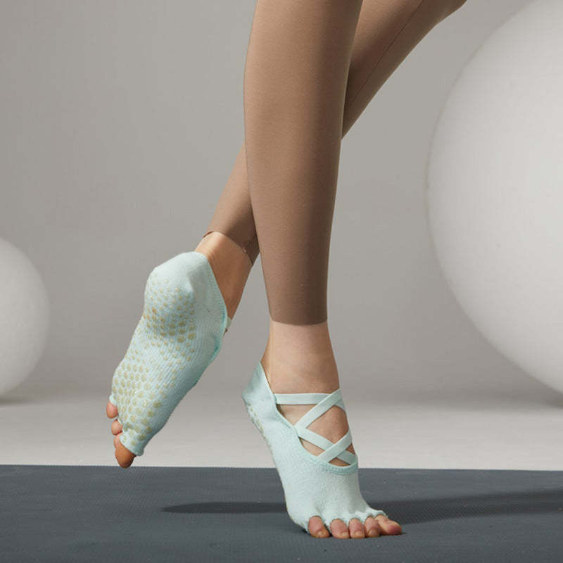 Ballet Anti-Slip Grip Socks (Dual Cross)