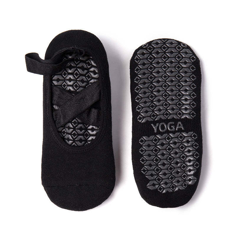 Creative Ribbon Anti-Slip Yoga Socks