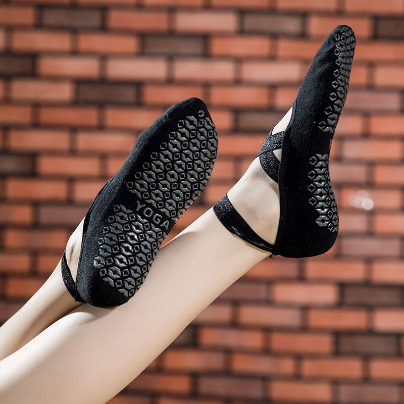 Creative Ribbon Anti-Slip Yoga Socks