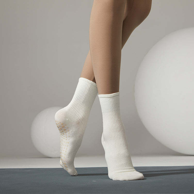 Crew Anti-Slip Grip Socks (Light Luxury)