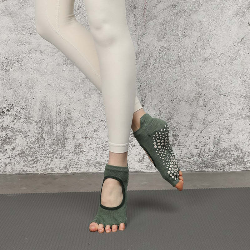 Ballet Anti-Slip Grip Socks (Nature）