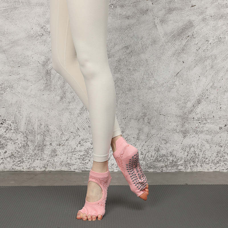 Ballet Anti-Slip Grip Socks (Rose Charm)