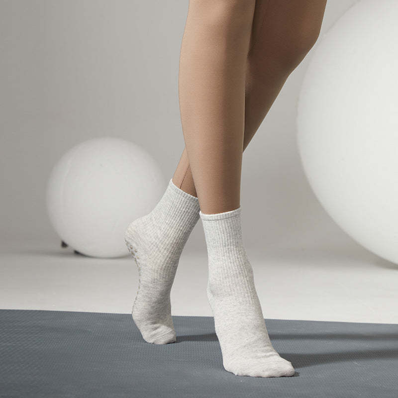 Crew Anti-Slip Grip Socks (Light Luxury)