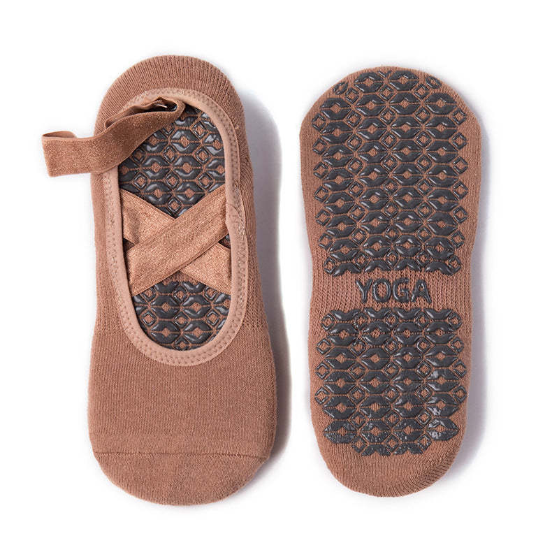 Creative Ribbon Anti-Slip Yoga Socks