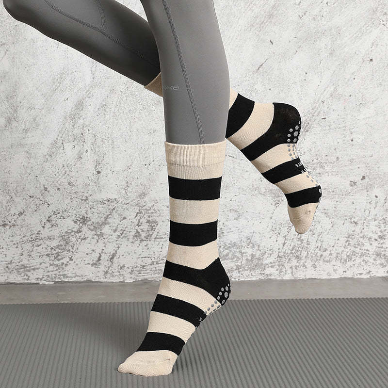 Crew Anti-Slip Grip Socks (Broad Stripe)