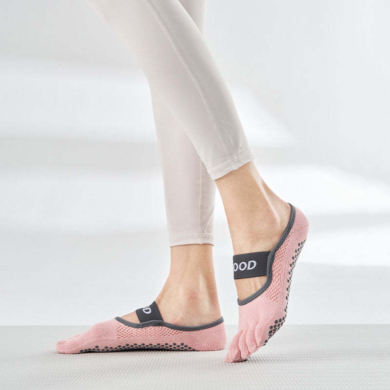 Ballet Anti-Slip Grip Socks (Single Strap)
