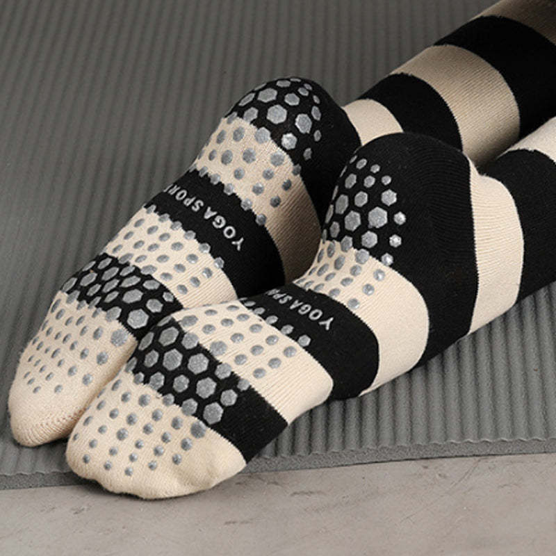 Crew Anti-Slip Grip Socks (Broad Stripe)