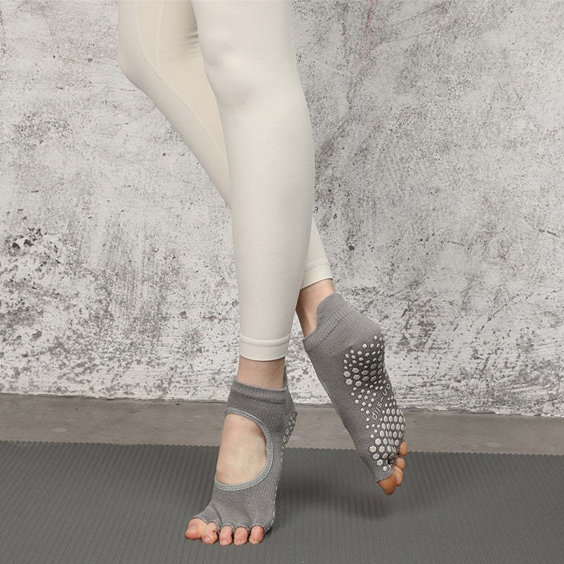 Ballet Anti-Slip Grip Socks (Nature）