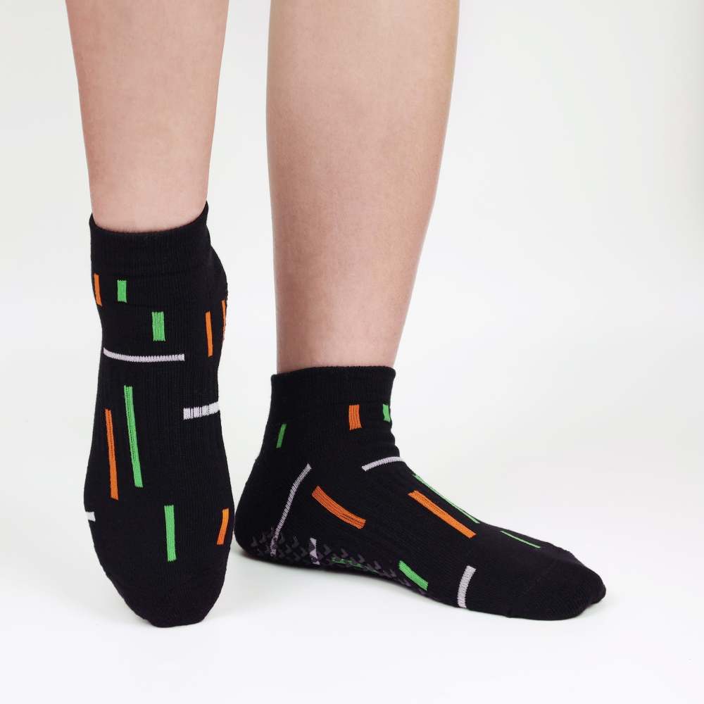 Unisex Non Slip Fitness Grip Socks-Power