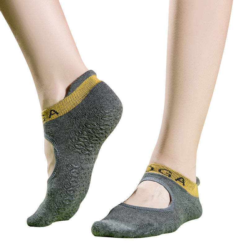 Ballet Style Non Slip Yoga Socks
