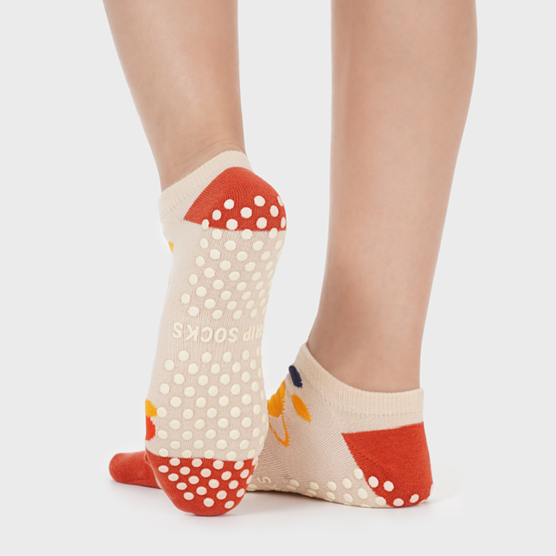 Low Cut Grip Socks-Galaxy