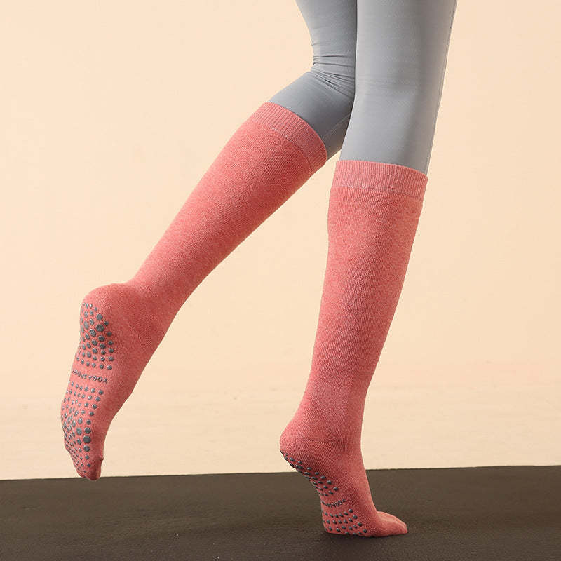 Long Tube Anti-Slip Grip Socks (Full Terry)