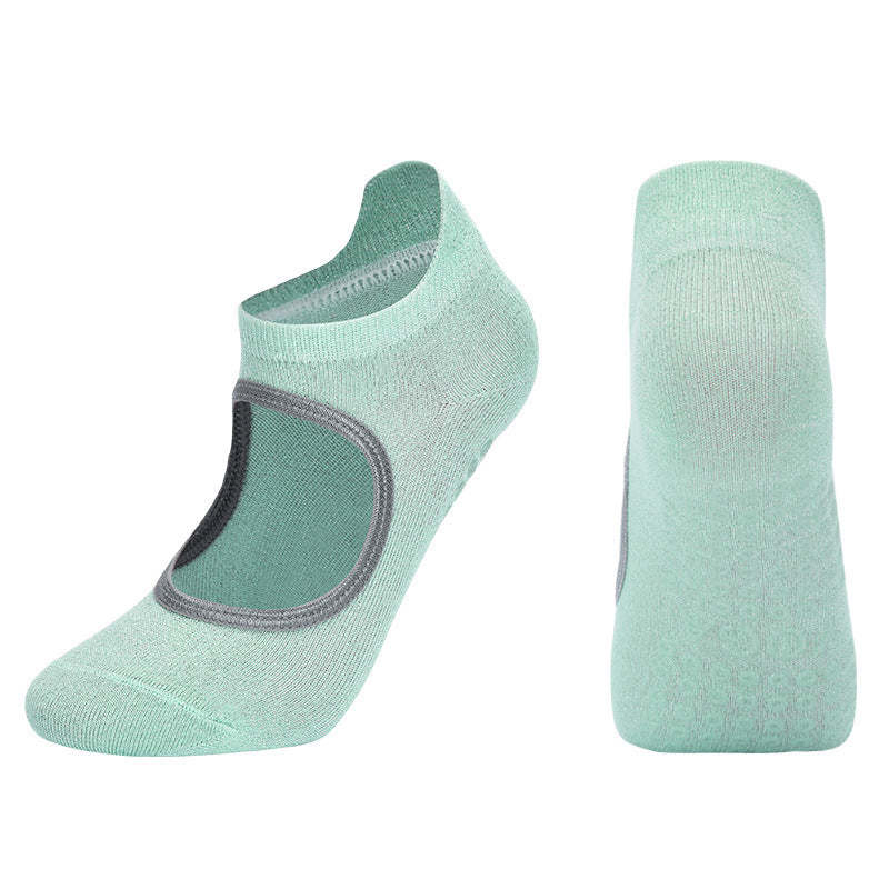 Ballet Anti-Slip Grip Socks (Silver Blend)