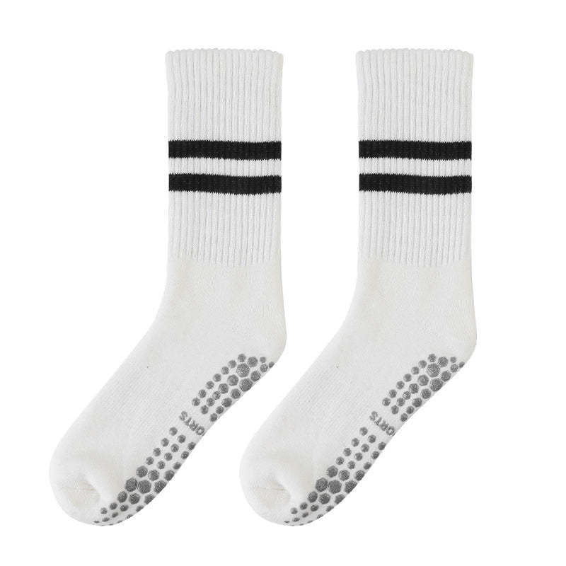Crew Anti-Slip Grip Socks (Ribbed Calf)