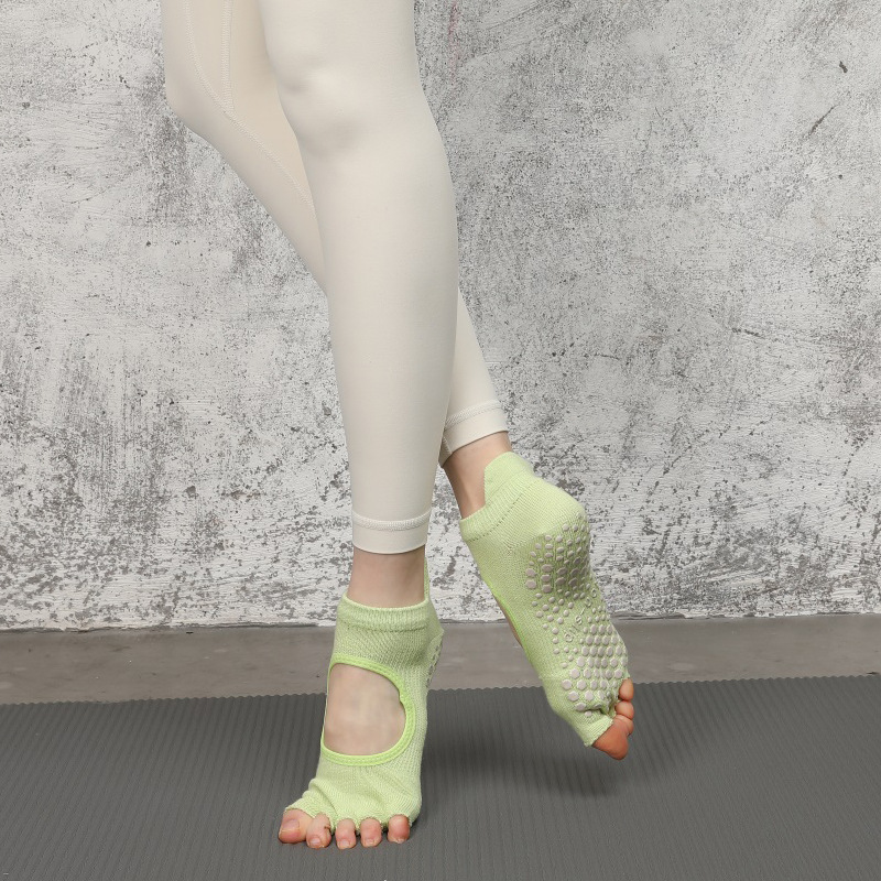 Ballet Anti-Slip Grip Socks (Nature）