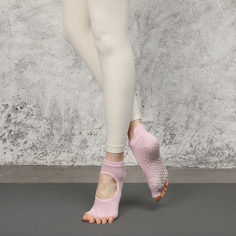 Ballet Anti-Slip Grip Socks (Nature）