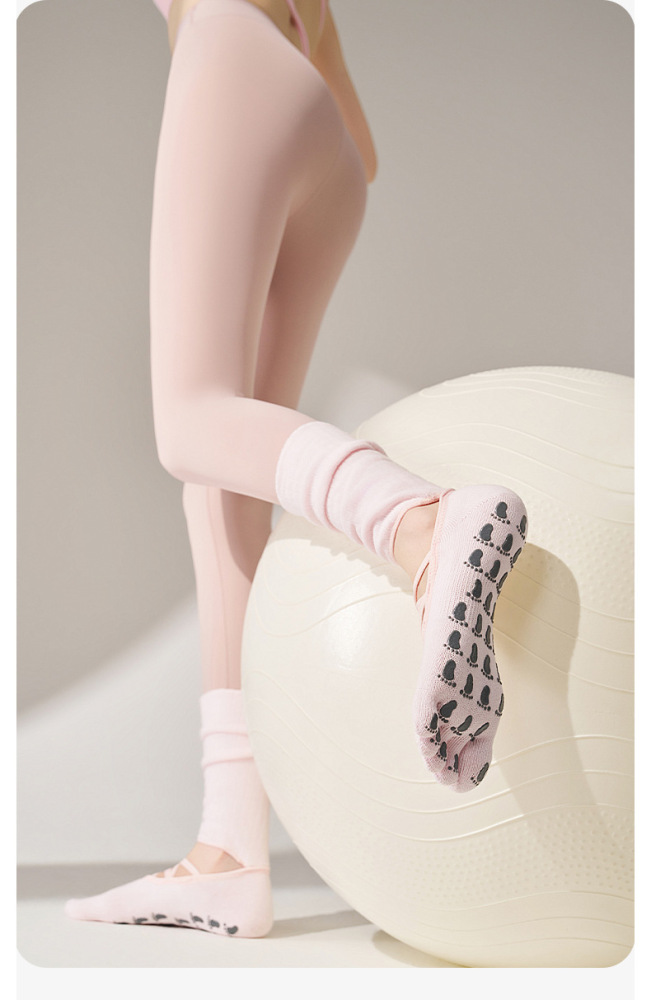 Non-Slip Yoga Socks with Toe Separators (Foldable Design)
