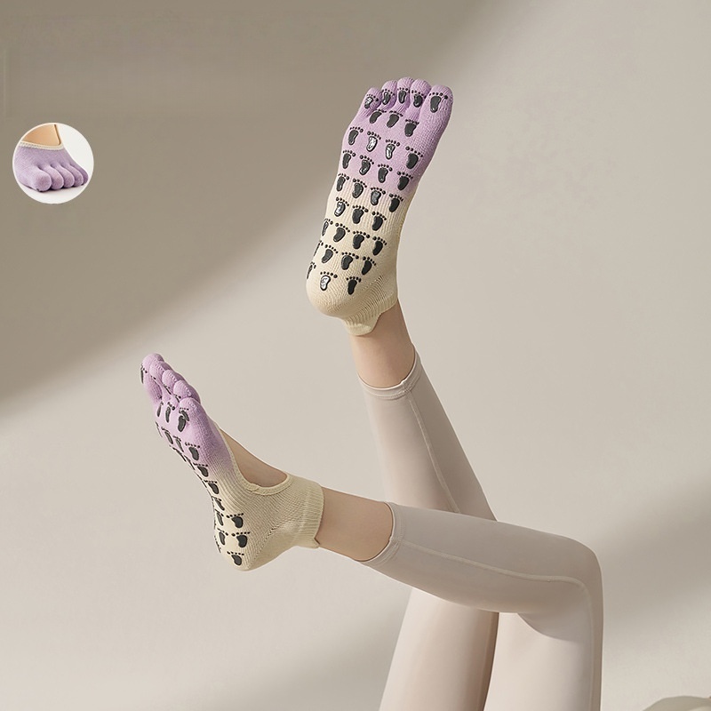 Ankle Grip Non-Slip Socks (Backless)