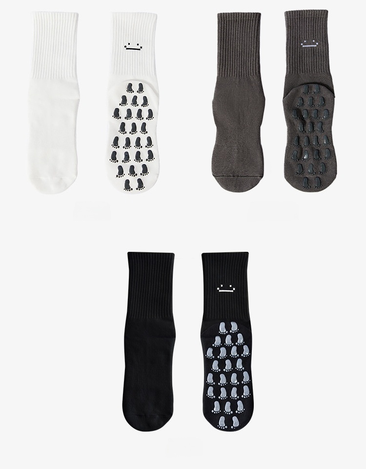Crew Grip Non-Slip Socks (Smile Face)