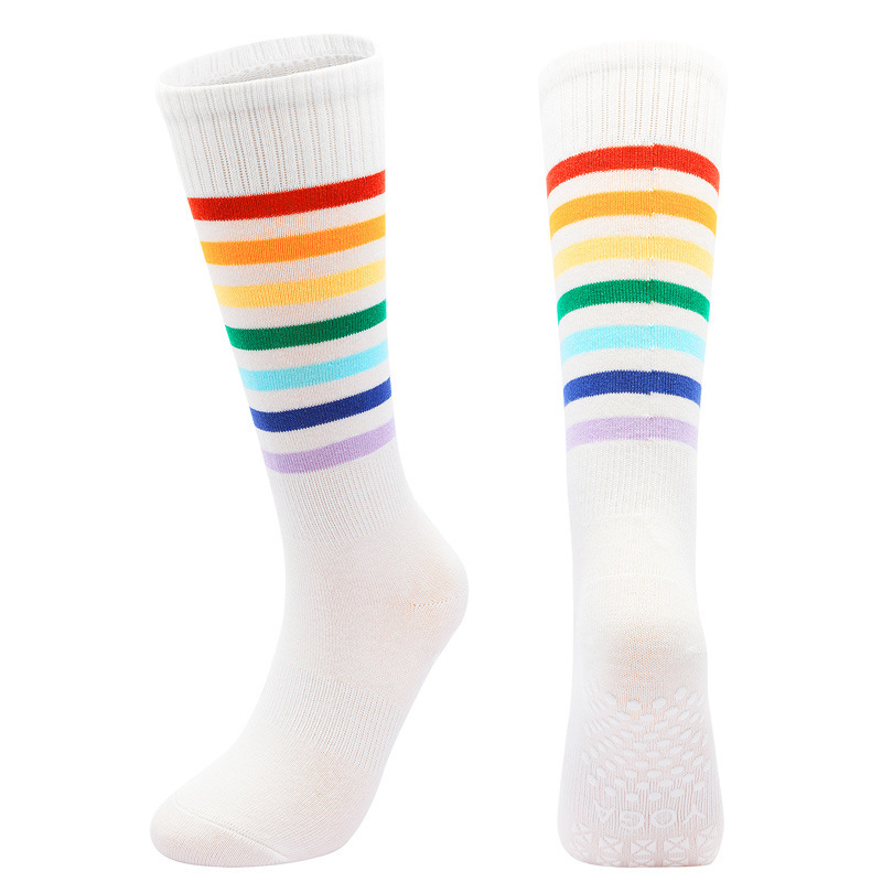 Crew Grip Non-Slip Socks ( Rainbow)
