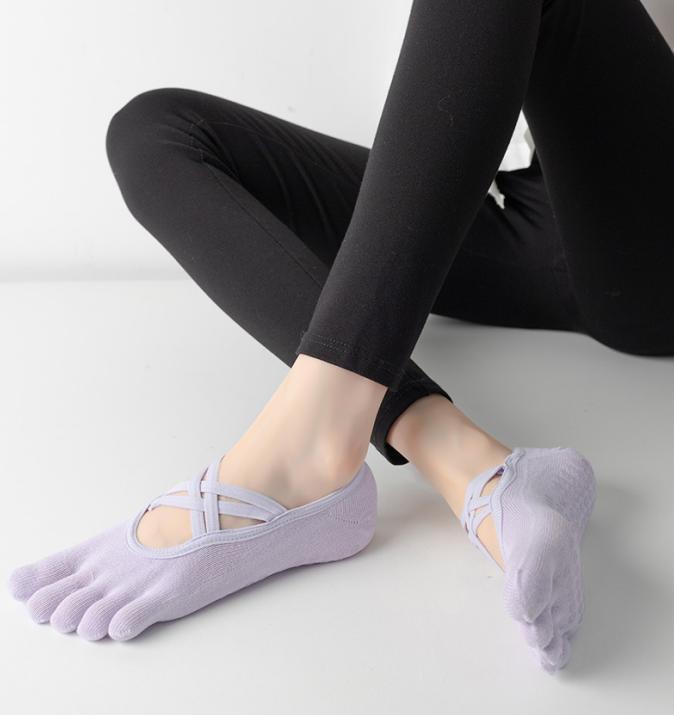 Ballet Anti-Slip Grip Socks ( Rainbow)