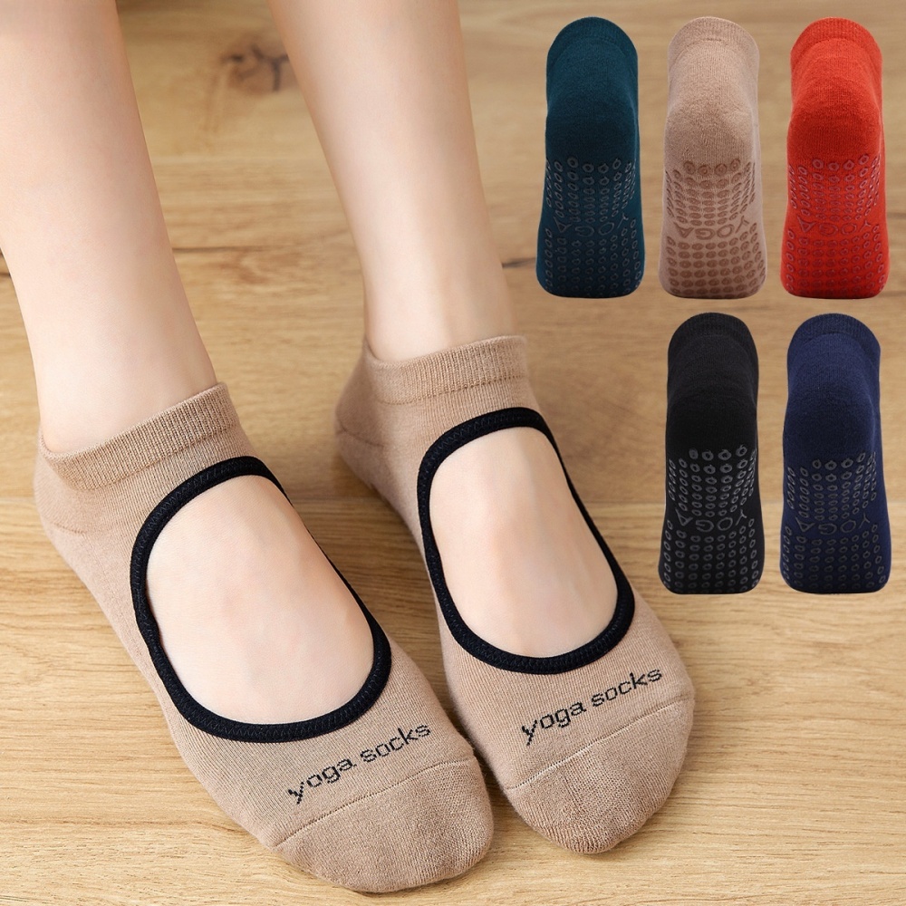 Ankle Anti-Slip Grip Socks (Letter Design)